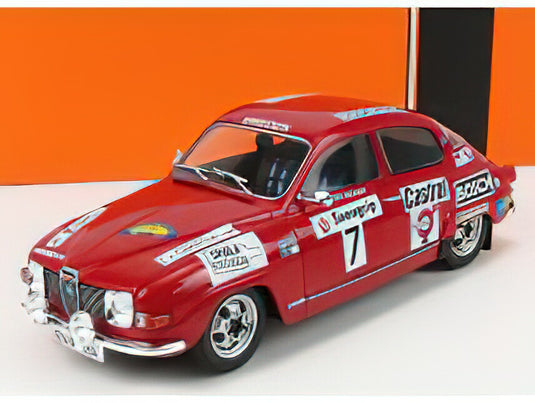 SAAB 96 V4 スウェーデンラリー 1973/ IXO 1/18 模型