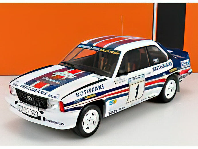 OPEL  ASCONA 400 TEAM ROTHMANS N 6 3rd RALLY ACROPOLIS 1982 H.TOIVONEN - F.GALLAGHER  /IXO 1/18 ミニカー