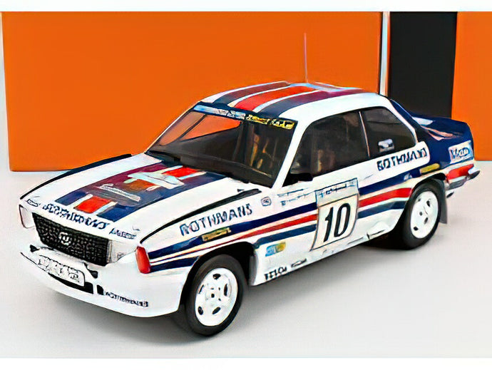 OPEL  ASCONA 400 TEAM ROTHMANS N 10 RALLY ACROPOLIS 1982 J.McRAE - I.GRINDROD - WHITE BLUE RED /IXO 1/18 ミニカー