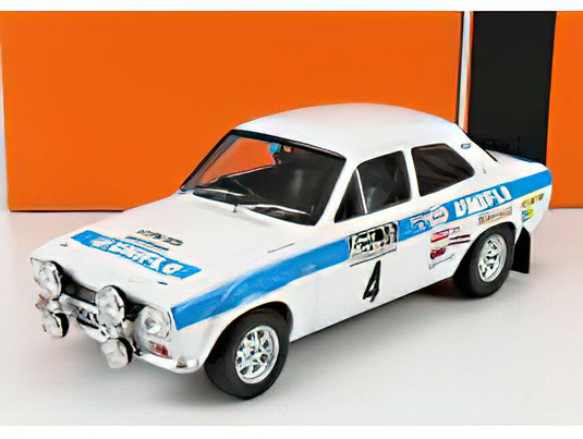 Ford Escort MKI RS 1600 RHD No.4 Esso Uniflo Rally WM RAC Rally 1972 R.Clark/T.Mason/ IXO 1/18 ミニカー