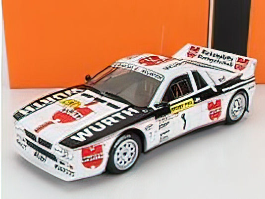 LANCIA - 037 RALLY WURTH N 1 RALLY GERMANY 1983 W.ROHRL - C.GEISTDORFER - WHITE /IXOイクソ 1/18 ミニカー