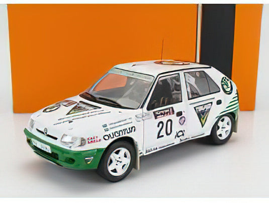 SKODA FELICIA N 20 RALLY RAC LOMBARD 1995 S.BLOMQVIST - B.MELANDER /IXO 1/18 ミニカー