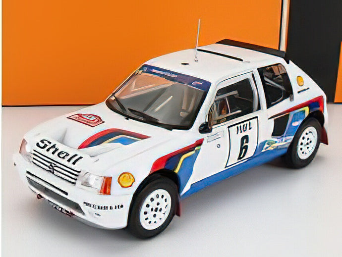 PEUGEOT  205 T16 N 6 RALLY MONTECARLO 1985 T.SALONEN - S.HARJANNE/IXO 1/24ミニカー
