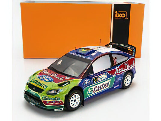 FORD ENGLAND  FOCUS RS WRC09 N 3 2nd RALLY SARDINIA ITALY 2009 M.HIRVONEN/IXO 1/24ミニカー