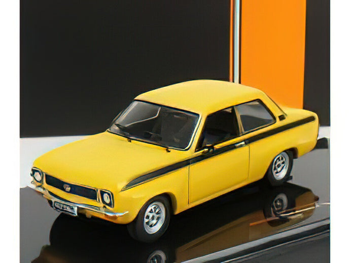 Opel Ascona A Tuning 1973 イエロー / IXO 1/43 ミニカー