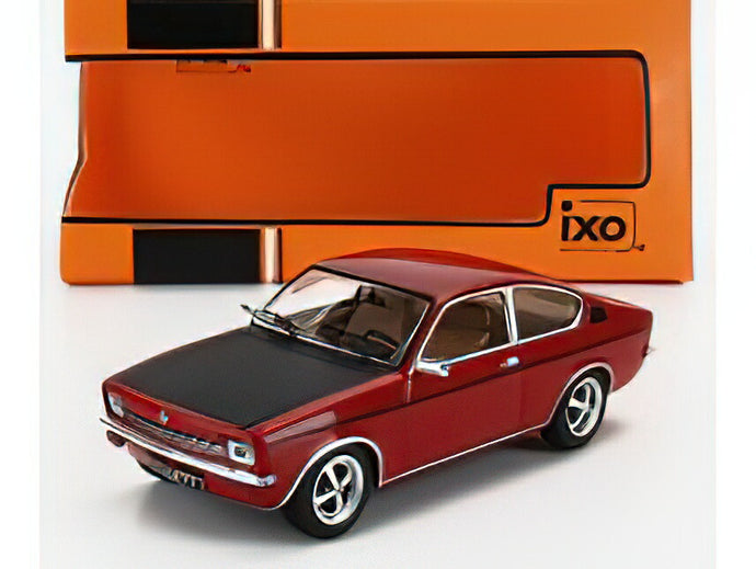 OPEL - KADETT C COUPE SR 1976 - RED BLACK /IXO 1/43 ミニカー