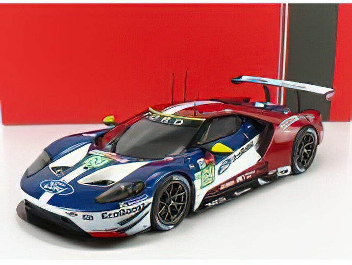 FORD USA  GT 3.5L N 69 24h LE MANS 2018 R.BRISCOE R.WESTBROOK - S.DIXON  /IXO 1/18 ミニカー