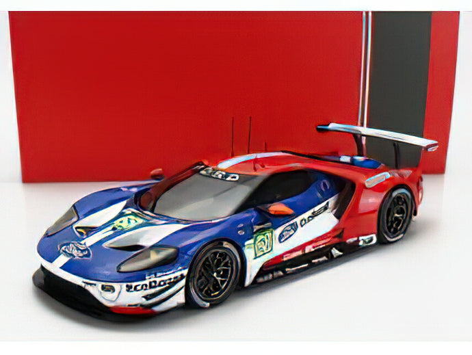 FORD USA GT 3.5L TURBO V6 CHIP GANASSI UK N 68 LMGTE PRO 24h LE MANS 2017 J.HAND/IXO 1/18ミニカー