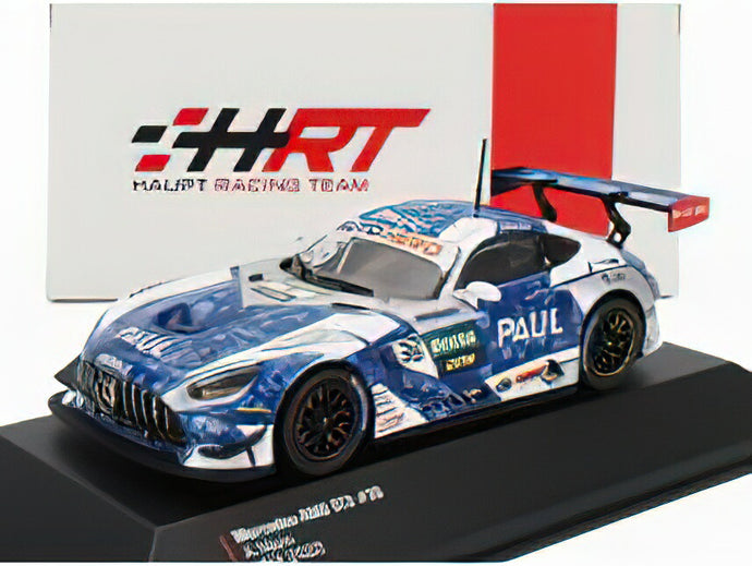 MERCEDES BENZ - AMG GT3 EVO TEAM HRT N 36 DTM SEASON 2022 ARJUN MAINI - BLUE WHITE /IXO 1/43 ミニカー