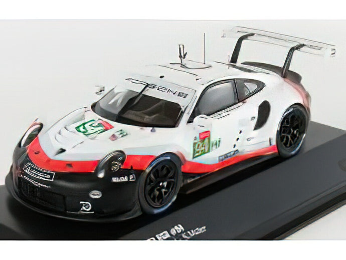 PORSCHE - 911 991 RSR TEAM PORSCHE GT LMGTE PRO N 94 24h LE MANS 2018 R.DUMAS - T.BERNHARD - S.MULLER - WHITE BLACK RED /IXO 1/43 ミニカー