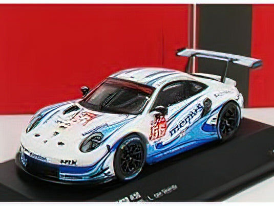 PORSCHEポルシェ - 911 991-2 RSR 4.0L TEAM PROJECT 1 N 56 24h LE MANS 2020 M.CAIROLI - E.PERFETTI - L.TEN VOORDE - WHITE LIGHT BLUE /IXOイクソ 1/43 ミニカー