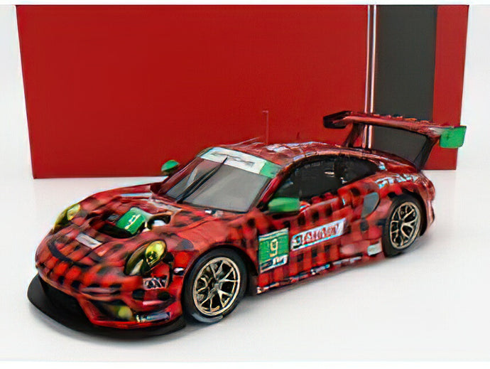 PORSCHE 911 GT3 R デイトナ 2019/ IXO 1/18 ミニカー