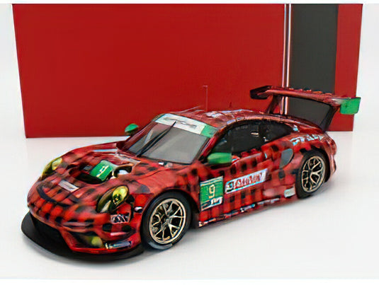 PORSCHE 911 GT3 R デイトナ 2019/ IXO 1/18 ミニカー