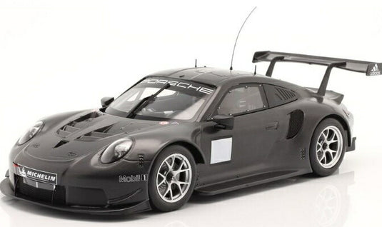 PORSCHE - 911 991-2 RSR (FULL CARBON) PRE-SEASON TEST CAR 2020 - CARBON - CARBONIO  /IXO 1/18 ミニカー