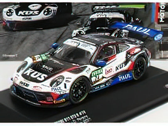 PORSCHEポルシェ - 911 991 GT3 R TEAM KUS 75 BERNHARD N 74 ADAC GT MASTERS 2021 K.ERIKSSON - D.PEREIRA - WHITE BLACK RED /IXOイクソ 1/43 ミニカー