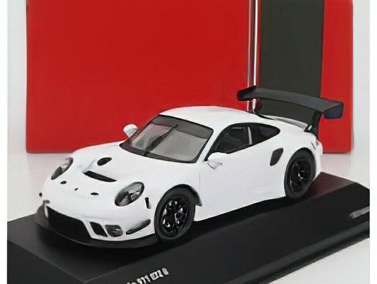 PORSCHE - 911 991 GT3 R PLAIN BODY VERSION COUPE 2019 - WHITE /IXO 1/43 ミニカー