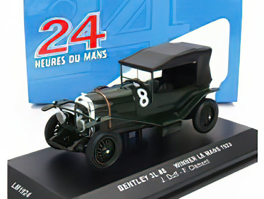 BENTLEY - 3-LITRE 3.0L TEAM BENTLEY MOTORS LIMITED N 8 WINNER 24h LE MANS  1924 J.DUFF - F.CLEMENT - BRITISH RACING GREEN /IXO 1/43 ミニカー