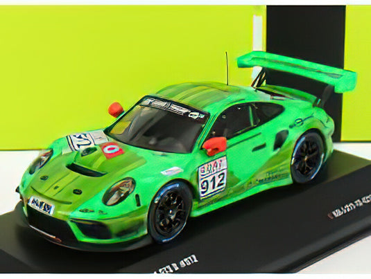 PORSCHE - 911 991-2 GT3 R TEAM MANTHEY RACING N 912 WINNER 24h VLN 3 NURBURGRING 2019 R.LIETZ - N.TANDY - GREEN /IXO 1/43 ミニカー