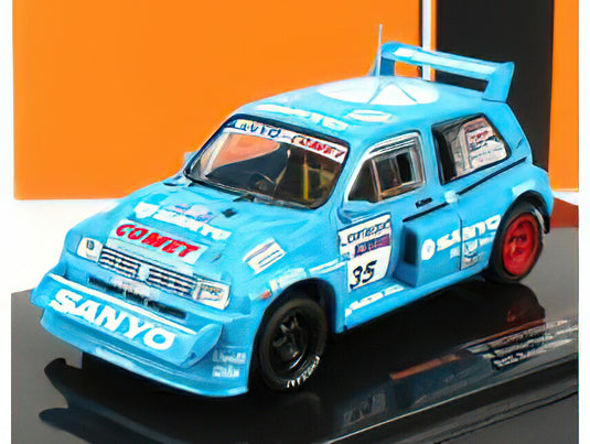 MG - METRO 6R4 N 35 RALLY RAC LOMBARD 1986 B.HARRIS - W.RUTHERFORD - LIGHT BLUE /IXO 1/43 ミニカー