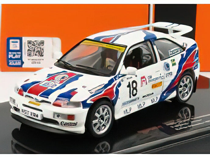 FORD ENGLAND - ESCORT RS COSWORTH N 18 RALLY BOHEMIA 1996 V.BLAHNA - J.PELC - WHITE BLUE RED /IXO 1/43 ミニカー