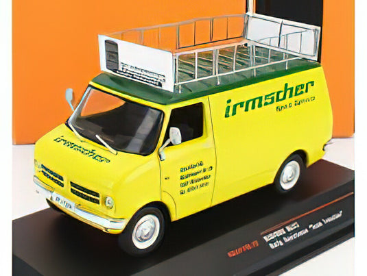 BEDFORD - CF VAN TEAM IRMSCHER RALLY ASSISTANCE 1969 - YELLOW GREEN /IXO 1/43 ミニカー