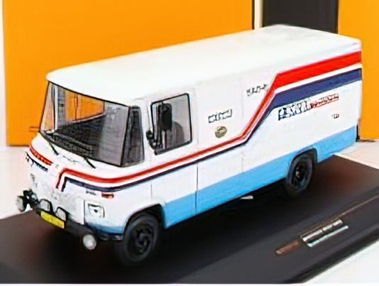 MERCEDES BENZメルセデスベンツ - 508D VAN SKODA RALLY ASSISTANCE 1984 - WHITE LIGHT BLUE /IXOイクソ 1/43 ミニカー