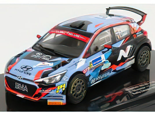 Hyundai i20 R5 36号車 WRC ラリーエストニア 2020 G.Munster L.Louka/ IXO 1/43 ミニカー