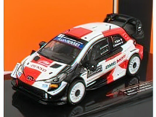 TOYOTA - YARIS WRC N 1 WINNER RALLY MONTECARLO 2021 S.OGIER - J.INGRASSIA - WHITE RED BLACK /IXOイクソ 1/43 ミニカー