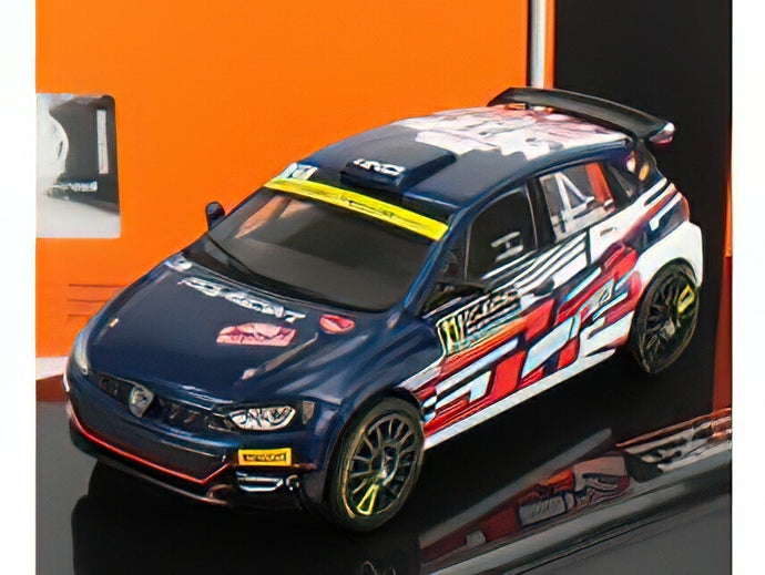 VOLKSWAGEN - POLO GTi R5 N 21 RALLY MONTECARLO 2021 N.GRYAZIN - K.ALEKSANDROV - BLUE WHITE RED /IXO 1/43 ミニカー