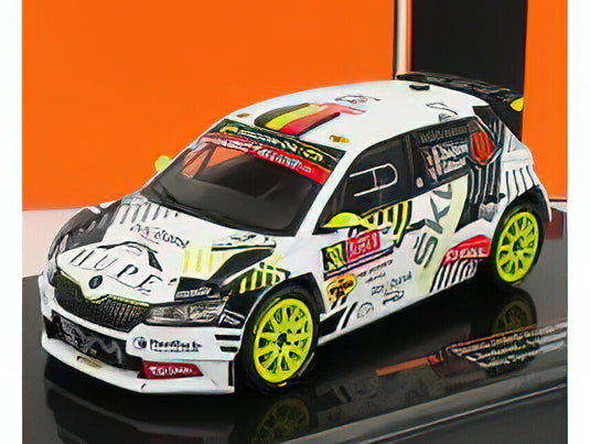 Skoda Fabia Rally 2 EVO 30号車 Skoda Belgium WRC ラリーイプルー 2021 S.Bedoret F.Gilber/ IXO 1/43 ミニカー