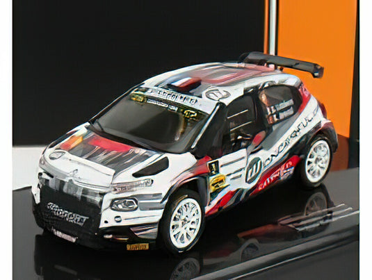 ラリーデュコンドロス Citroen C3 Rally2 2021 No.2 S. Lefebvre R. Jamoul / IXO 1/43 ミニカー
