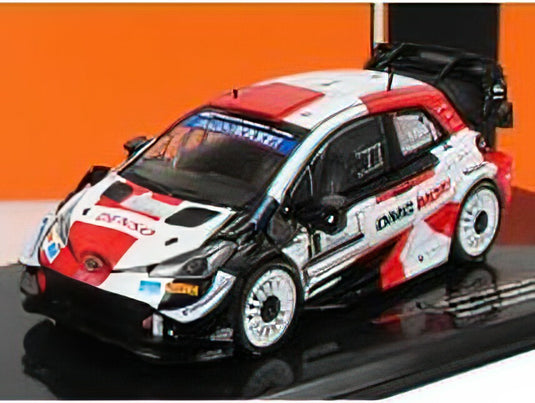 TOYOTA - YARIS WRC TEAM TOYOTA GAZOO RACING DMG MORI N 1 RALLY MONZA 2021 S.OGIER - J.INGRASSIA - WHITE BLACK RED /IXOイクソ 1/43 ミニカー