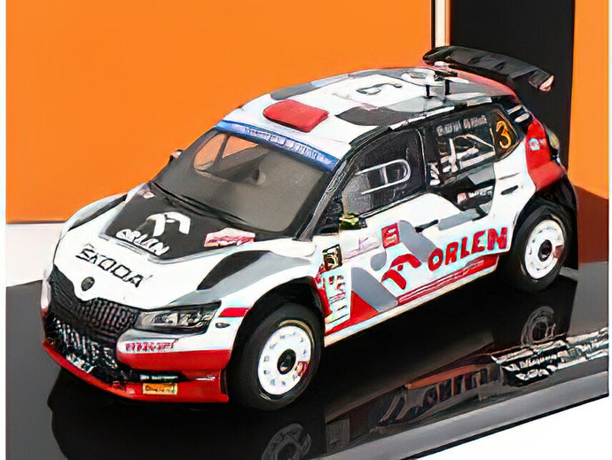 ラリーポーランド Skoda Fabia Rally 2 EVO / IXO 1/43 ミニカー