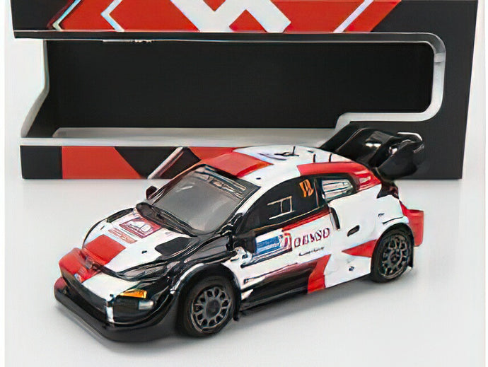 TOYOTA  YARIS GR RALLY1 GAZOO RACING WRT N 18 7th RALLY ESTLAND 2022 TAKAMOTO KATSUTA/IXO 1/43ミニカー