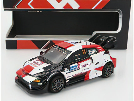 TOYOTA  YARIS GR RALLY1 GAZOO RACING WRT N 18 7th RALLY ESTLAND 2022 TAKAMOTO KATSUTA/IXO 1/43ミニカー