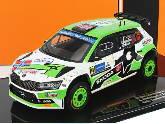 ラリーエストニア Skoda Fabia Rally2 / IXO 1/43 ミニカー