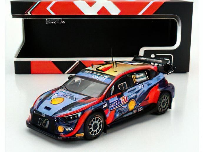Hyundai i20 N Rally1 No.11 Rally WM Rally Finland 2022 T.Neuville/M.Wydaeghe/ IXO 1/43 ミニカー