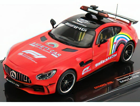 MERCEDES BENZ GT-R AMG F1 SAFETY CAR WERACEASONE MUGELLO GP 1.000th FERRARI GP 2020/IXO 1/43ミニカー
