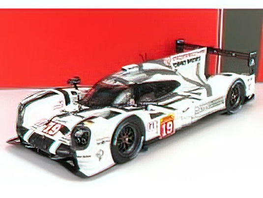 PORSCHEポルシェ - 919 HYBRID 2.0L TURBO V4 TEAM PORSCHEポルシェ N 19 6th 1000km SPA 2015 E.BAMBER - N.TANDY - N.HULKENBERG - WHITE GREY BLACK /IXOイクソ 1/18 ミニカー