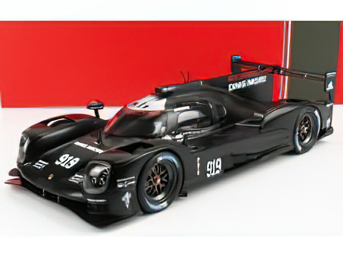 PORSCHEポルシェ 919 HYBRID TURBO TEAM PORSCHE N 919 PRE SEASON TEST CAR 2015 M.WEBBER - BLACK /IXO 1/18 ミニカー