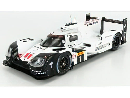 PORSCHEポルシェ 919 HYBRID N 1 TEST CAR PAUL RICARD PRE SEASON 2018 - WHITE RED BLACK /IXO  1/18 ミニカー