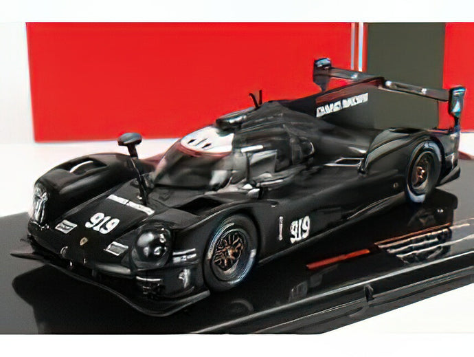 PORSCHE - 919 HYBRID TURBO TEAM PORSCHE N 919 PRE SEASON TEST CAR 2015 M.WEBBER - BLACK /IXO 1/43 ミニカー