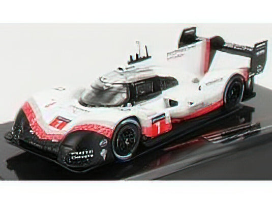 PORSCHEポルシェ - 919 HYBRID EVO N 1 TRIBUTE LAP RECORD 1:41.8 min SPA FRANCORCHAMPS 9th APRIL 2018 N.JANI - WHITE RED BLACK /IXOイクソ 1/43 ミニカー