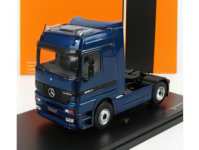 MERCEDES BENZ - ACTROS 1853 TRACTOR TRUCK 2-ASSI 1995 - BLUE /IXO 1/43 ミニカー