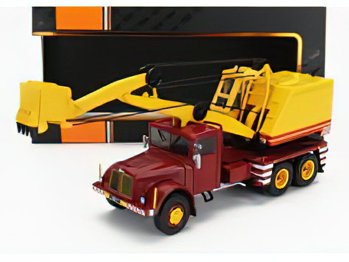 TATRA - 111D TRUCK 3-ASSI 1958 - RED YELLOW /IXO 1/43 ミニカー