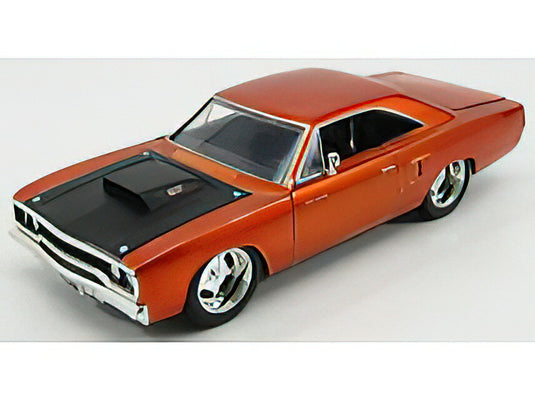 PLYMOUTH - DOM'S CHARGER ROAD RUNNER 1970 - FAST & FURIOUS 7 2015 - COPPER MET BLACK /JADA 1/24 ミニカー