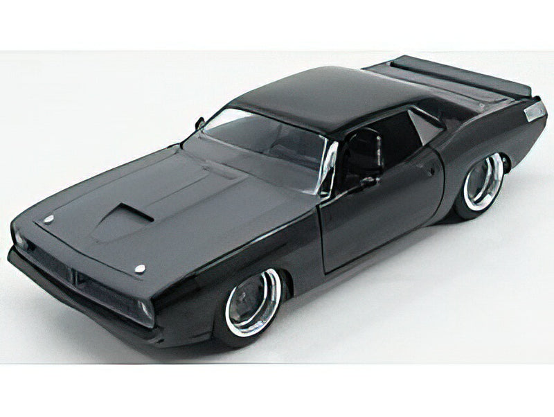 PLYMOUTH - LETTY'S BARRACUDA 440 COUPE 1969 - FAST & FURIOUS 7 - 2015 - BLACK GREY /JADA 1/24 ミニカー