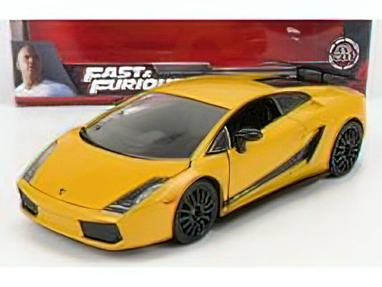 LAMBORGHINI - GALLARDO SUPERLEGGERA 2007 ワイルドスピード YELLOW /JADA 1/24 ミニカー