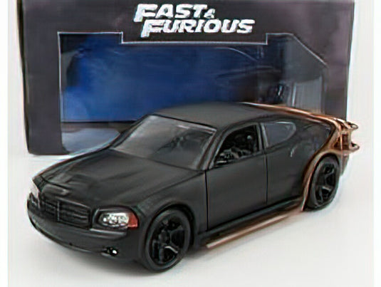 DODGE - DOM'S TORETTO CHARGER SRT8 2006 ワイルドスピード MATT BLACK /JADA 1/24 ミニカー