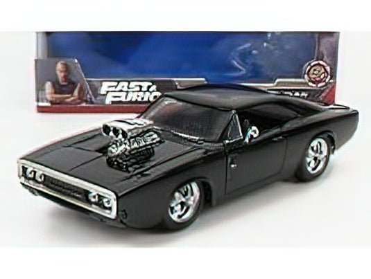 DODGE - DOM'S DODGE CHARGER R/T 1970 ワイルドスピード BLACK /JADA 1/24 ミニカー